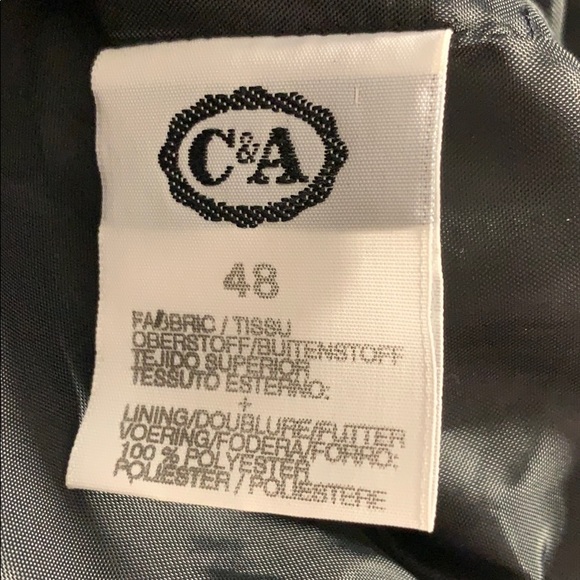 Vintage Golden Gate Plus Sized Layered Black Dress - Picture 6 of 6